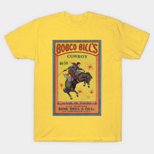 VINTAGE FIRECRACKER BOBCO BILLS T-Shirt by kakeanbacot